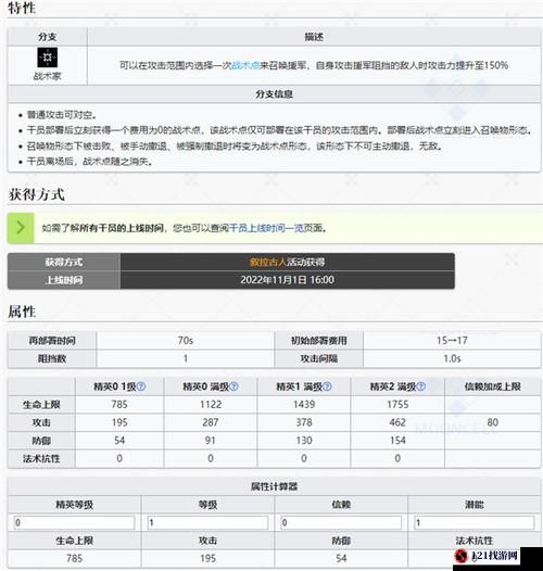 明日方舟伺夜强度解析